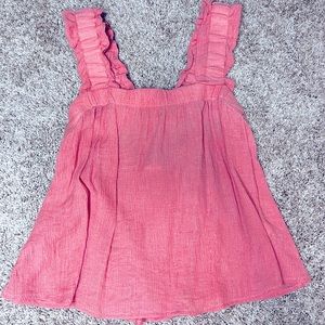 Peachy Tank. Size Medium